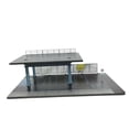 thumbnail image 2 of Parking Lot Diorama Miniature Scene Model Toy Car Storage Box Easy Assembly for Collectors Home Office Display, 2 of 9