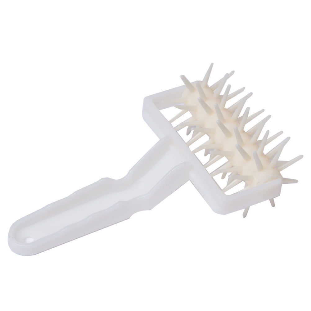 Avanti Large Pastry Docker / Pizza Roller - White Dough Roller For Cookies & Pastries