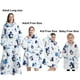 thumbnail image 2 of Manta de franela con mangas Sudadera de invierno Jersey polar Tiburón gigante Manta usable Sudadera con capucha para adultos Niños Bebés, 2 of 6