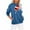 Blue, variant on Tetras Hooded Sweatshirt Women 2025,Fashion Women's Casual Long Sleeve Round Neck Ladies Sweatshirt,Pocket Tops Blouse