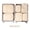 Beige, variant on Compression Packing Cubes for Travel, 6-Piece Luggage Organizer Set with Compression Zippers, Grey
