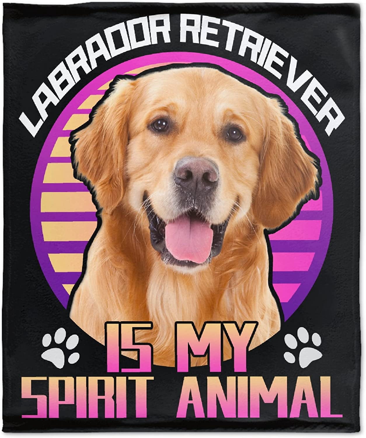 labrador dog blanket