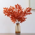 thumbnail image 2 of Mosey Artificial Fall Maple Leaves Realistic Non-fading Low Maintenance Autumn Decoration Simulation Leaves, 2 of 8