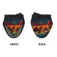thumbnail image 2 of Pofeuu Colorful Starry Sky Sleep Dog Print Thickened Mini Silicone Oven Mitts Heat Resistant, Rubber Oven Mitt Gloves, Finger Pinch Grips, Pot Holder, Silicone Potholder, 2 of 7