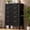 Black, variant on Fluted 3 Drawer Dresser for Bedroom 31.5" Wide Wooden Dresser TV Stand Modern Storage Organizer for Living Room, Hallway, Walnut