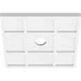 thumbnail image 2 of 14"OD x 2"ID x 4 3/4"C x 1"P Rubik Architectural Grade PVC Contemporary Ceiling Medallion, 2 of 11