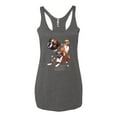 thumbnail image 2 of If It's Not a Boxer It's Just a Dog Gift | Womens Dog Lover Premium Tri-Blend Racerback Tank Top, Premium Heather, Small, 2 of 3