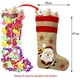 thumbnail image 2 of Paquete de navideños de con de Lino para Chimenea, Adornos Colgantes de Papá Noel, muñeco de Nieve, Reno, decoración navideñaAlce1PCS, 2 of 5