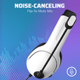 thumbnail image 4 of PDP AIRLITE Wired Headset: Frost White - PlayStation, PlayStation 5 PlayStation 4, 4 of 6