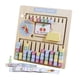 thumbnail image 5 of Tablero de matemáticas de madera con alfabeto y tarjetas didácticas, juego educativo de combinación y clasificación de colores, laberinto del alfabeto, 5 of 9
