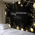 thumbnail image 4 of Tapices navideños Árbol de Navidad Tela colgante Tela decorativa para dormitorio Tela decorativa navideña, 4 of 6