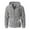 Grey, variant on Windbreaker Jackets for Men Hooded Fleece Lined Long Sleeve Soft Street Mens Casual Tops,Black,M