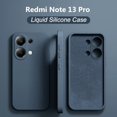 thumbnail image 2 of Redmi Note 13 Pro Case Luxury Square Liquid Silicone Soft Phone Case For Xiaomi Redmi Note 13 Note13 Pro Note13pro Plus 5G Cover, 2 of 5