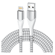 thumbnail image 1 of Cable De Datos Carga Rápida Para Iphone Blacnco 2 Metros Xtellar Blanco, 1 of 3