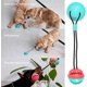 thumbnail image 2 of 1 pelota masticable para perros con ventosa roja y azul con cordón elástico para juegos multifuncionales para perros, adecuada para suelos de madera y paredes de azulejos JM, 2 of 5