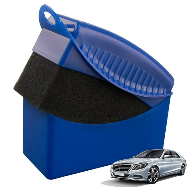 Esponja Limpieza para Ruedas Coche Cepillo Encerar Y Pulir Con Cubierta