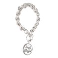 thumbnail image 1 of Pulsera con colgante redondo para mujer, pulsera sencilla de moda con hebilla, accesorio de joyería, 1 of 5
