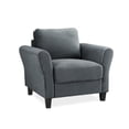 thumbnail image 2 of Mavrick 2 Piece Upholstered Loveseat and Chair Set in Dark Gray, 2 of 5