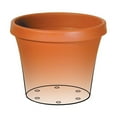 thumbnail image 5 of Bloem Terra Planter 4.25 x 3.75 Plastic Round - Terra Cotta Color, 5 of 5