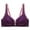 Purple, variant on Nrmvnmi Summer Saving Wireless Bras for Women Wirefree Full Coverage Bralettes No Underwire Comfort Bras Soft Push Up Everyday T Shirt Bras For Moms Gifts