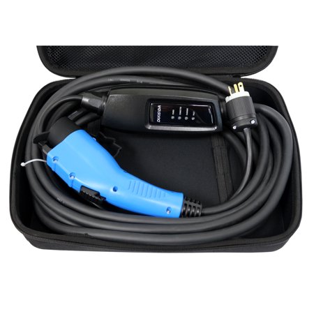 Duosida 25 Ft Level 2 Ev Electric Vehicle Portable Car Charger 16 Duosida 25 Ft Level 2 Ev Electric Vehicle Portable Car Charger 16 Amp 120 240v Nema 6 20p Includes Storage Case
