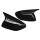 thumbnail image 4 of Cubierta de espejo retrovisor DENGXMXG estilo cuerno negro brillante para Q50 Q60 2015-2023 M3, 4 of 5