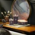 thumbnail image 6 of WoodWick Amethyst & Amber Scented Ellipse Candle, Crackles as it Burns, Up to 50 hrs Burn time, 16oz, 6 of 7