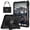 Black, variant on Dteck Case for iPad Air 13 Inch M4/M3/M2 (2026/2025/2024) with Pencil Holder, Heavy Duty Shockproof Rugged Cover with Shoulder Strap,Black