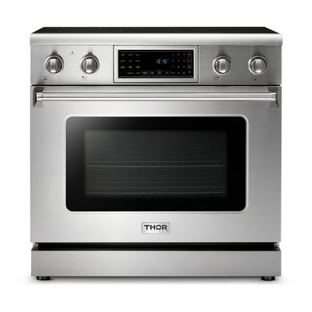 Thor Kitchen Tre3601 36  Wide 6 Cu. Ft. Free Standing Electric Range - Stainless Steel