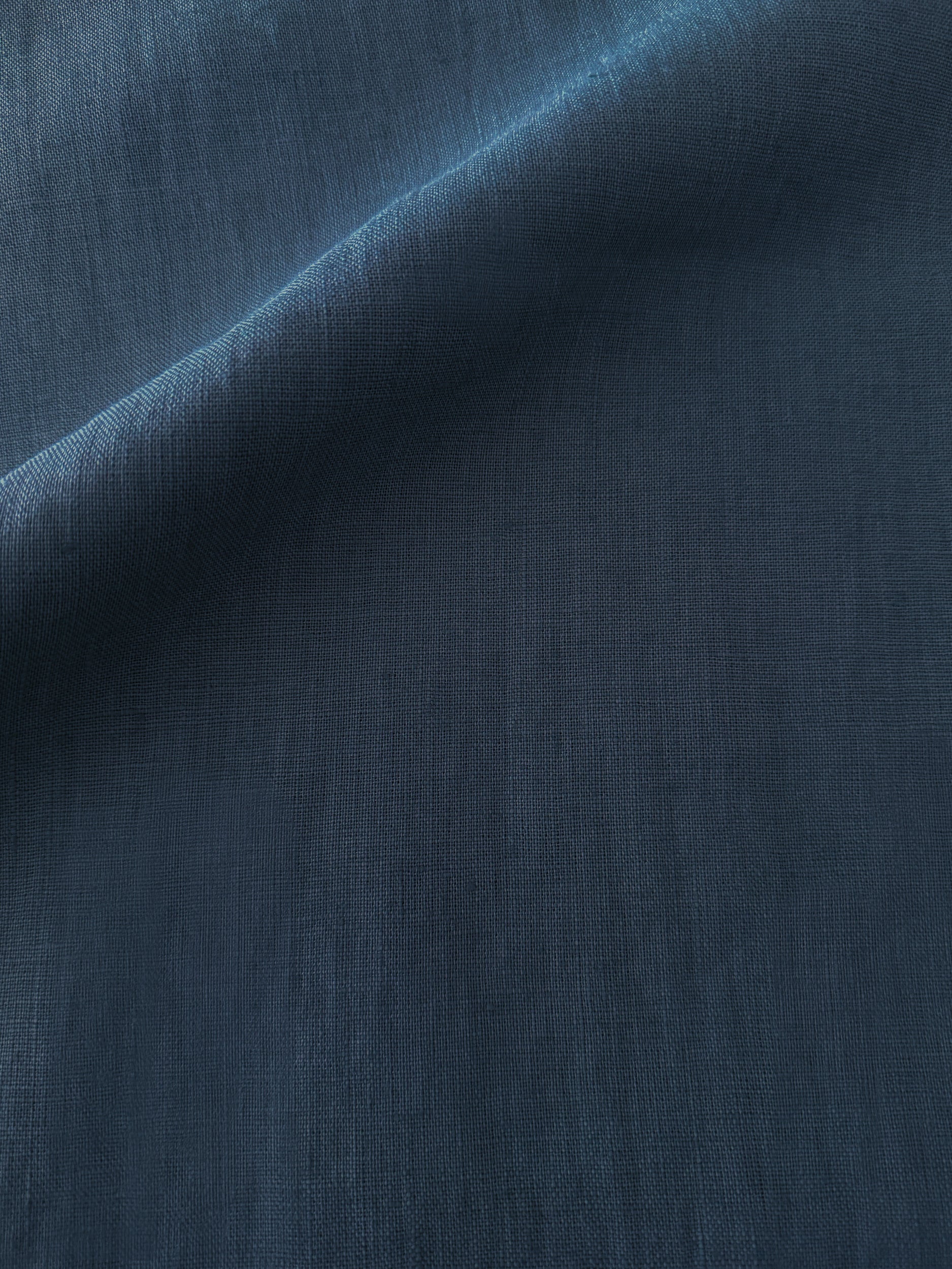 So Soft Linen Navy Blue Body Pillow Down Alternative