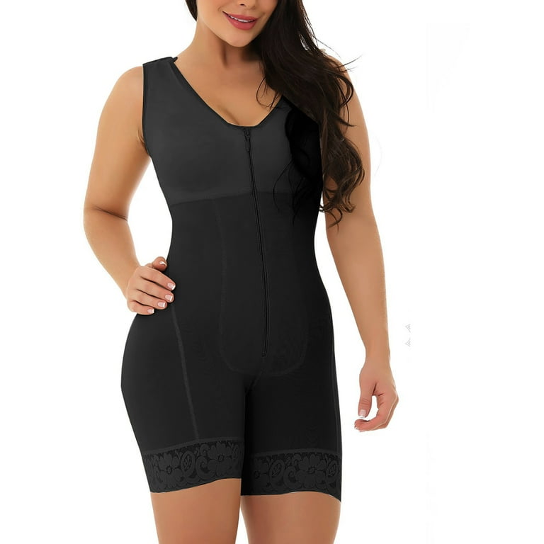 Dadaria Shapewear Tank Tops for Women High Waist Alterable Button Lifter  Hip And Hip Tucks In Pants Black XXXL,Women 