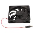 thumbnail image 4 of Greenhouse Solar Powered Fan, 12V 2A Prevent Short Circuit Solar Panel Powered Dual Fan Waterproof  For RV Car, 4 of 8