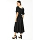 thumbnail image 3 of Vestido escote cruzado Roman Fashion /Juvenil, 1061 (Negro) negro M, 3 of 6