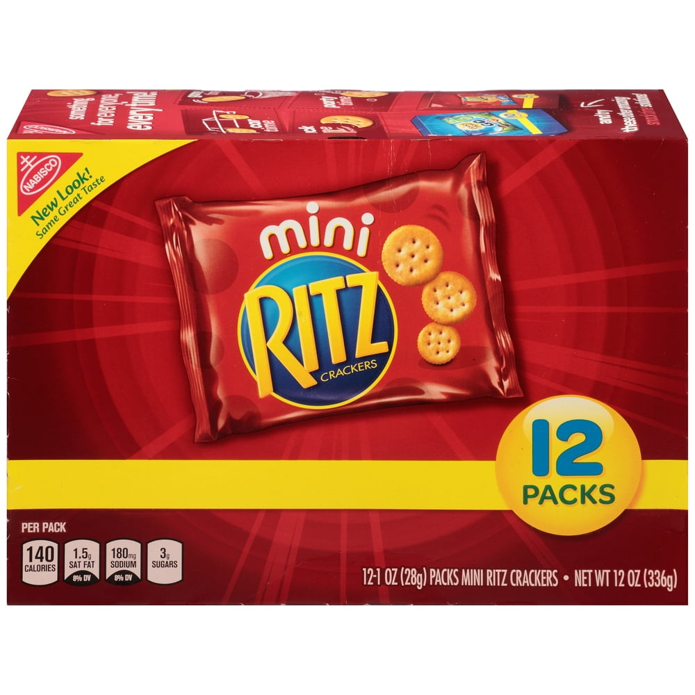 Nabisco Ritz Mini Crackers, 1 Oz., 12 Count