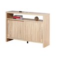 thumbnail image 2 of Vivu Sideboard Console Cabinet, 4 Shelves, 47 Inch, Weathered White, 2 of 3