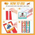 60 Color-Coded Visual Schedule Cards for Kids Daily Routine Autism ADHD ...