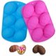 thumbnail image 1 of 2 piezas/2 piezas molde de sílice de Pascua molde de postre 3D molde de huevo de Pascua molde de jabón de Pascua molde de chocolate utilizado para Fedge, chocolate kaili Sencillez, 1 of 5