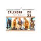 thumbnail image 1 of 2023 Funny Cats Hip Calendarios de pared 12 meses Bobina Calendario anual Decoración de pared Tmvgtek Para estrenar, 1 of 5