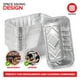 thumbnail image 5 of Moldes pequeños para pan Stock Your Home de aluminio, 1 kg (paquete de 50), 5 of 8