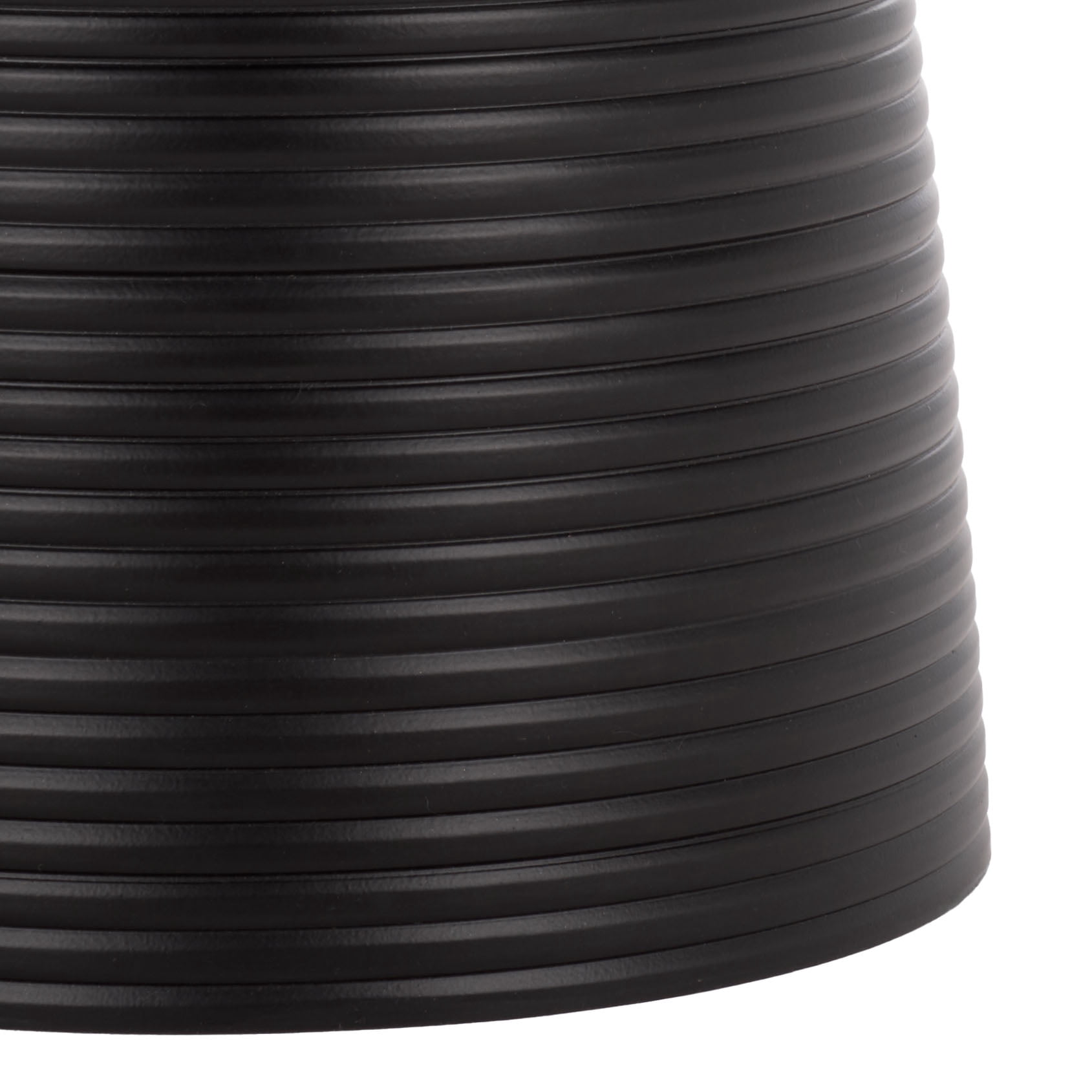 Safavieh Champeaux Round Metal Glam End Table, Black