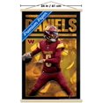 thumbnail image 3 of NFL Washington Commanders - Jayden Daniels 25 Wall Poster with Magnetic Frame, 22.375" x 34", 3 of 5