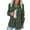 Green, variant on Womens Corduroy Shacket Blouses Button Shirts Pocket Long Sleeves Tops Jacket Coats Green L
