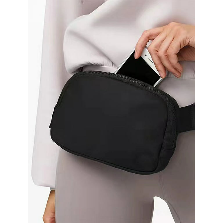 Supreme Belt Bag Black One Size Waist Adjustable Authentic