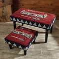 thumbnail image 2 of Park Designs Wilderness Canoe Hooked Stool, 2 of 3