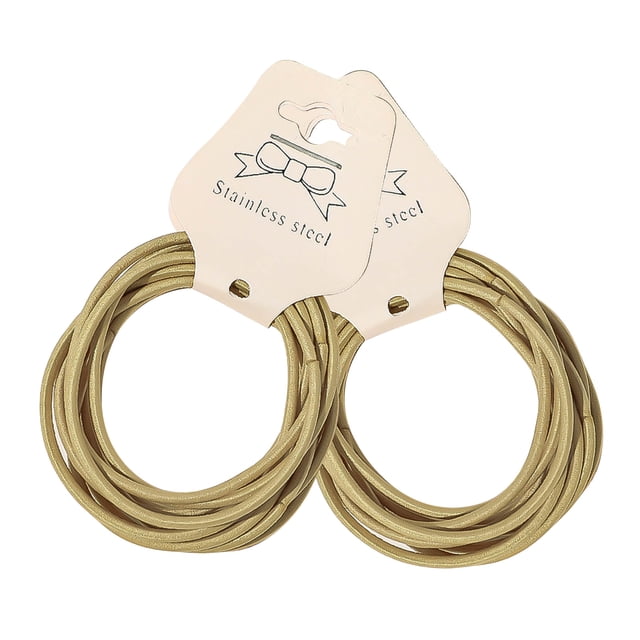 CSChome Corde à Cheveux 20 Pcs Élastiques Fins Haute Élasticité Antidérapants pour Femmes Filles