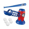 thumbnail image 4 of DYNWAVECA Kids Baseball Pitching Machine with 5 Baseballs Portable Baseball Practice Baseball ting Machine for Entertainment Outdoor Remote Control, 4 of 9