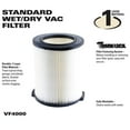 VF4000 Replacement Filter for Ridgid Wet Dry Vac 5 to 20Gallon 69 Gal Husky Vacuum WD5500