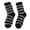 Black, variant on Women's Thermal Mid-Calf Socks Windproof Winter Cotton Crew Socks