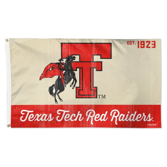 WinCraft Texas Tech Red Raiders Single-Sided College Vault Deluxe Flag