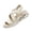 White, variant on Willtoo Women's Comfortable Walking Sandals Slingback Lightweight Elastic Ankle Strap Low Wedges Walking Sandals Comfortable Slip On Casual Shoes
